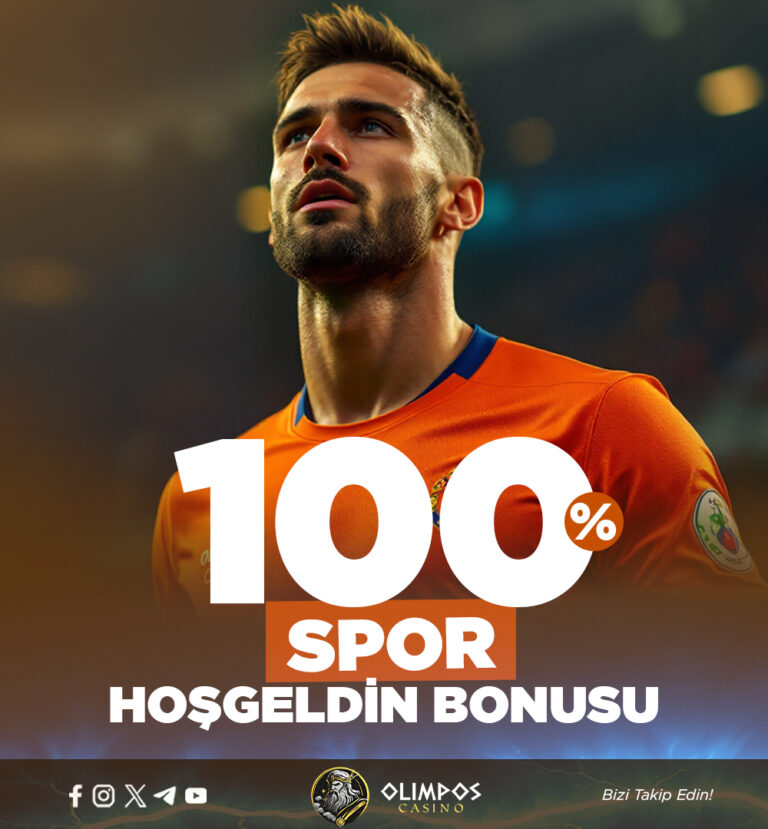 Olimpos Casino spor hoş geldin bonusu