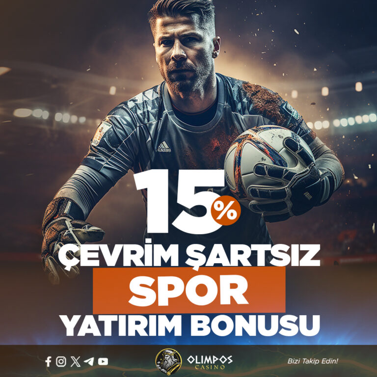 Olimpos Casino çevrimsiz spor bonusu