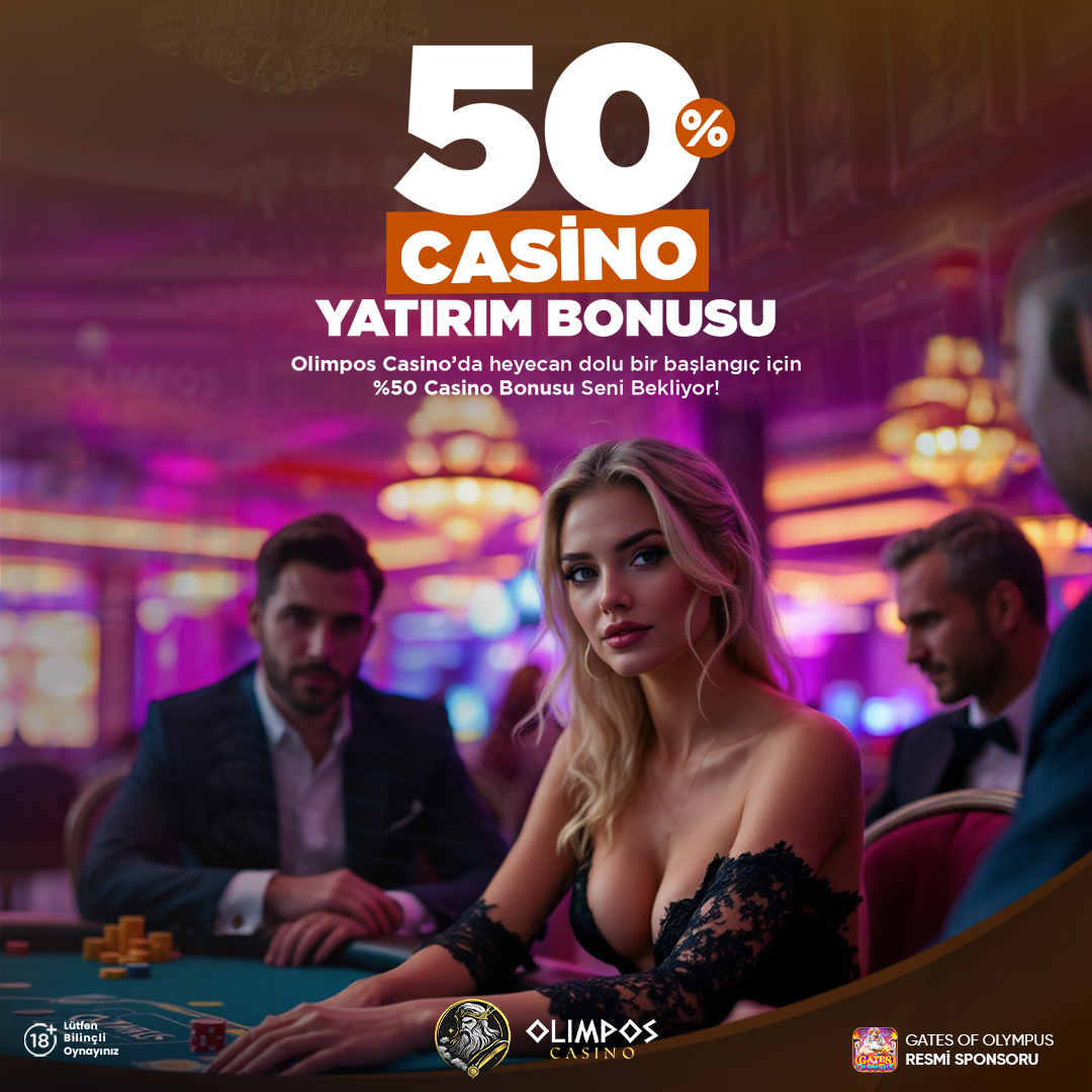 Olimpos Casino casino yatırım bonusu