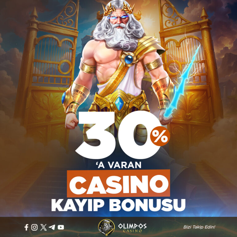 Olimpos Casino casino kayıp bonusu