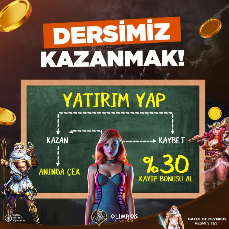 Olimpos Casino dersimiz kazanmak kampanyası